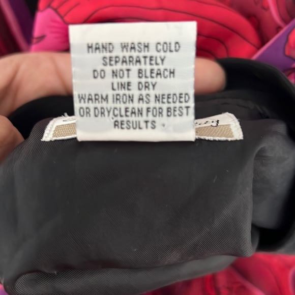 100% Silk Bomber Jacket by New York City Design Co. Size Small - Picture 8 of 8